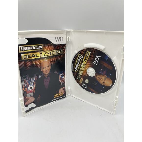 Deal or No Deal (Nintendo Wii, 2009) No Cover Art -Tested, Works, Fast Shipping! - Picture 1 of 4